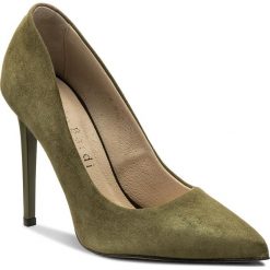 Szpilki SERGIO BARDI - Frisanco SS127342618TP 262. Zielone szpilki damskie Sergio Bardi, z materiału. W wyprzedaży za 149.00 zł.