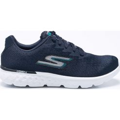 Skechers - Buty. Szare obuwie sportowe damskie Skechers, z materiału. W wyprzedaży za 199.90 zł.