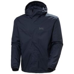 Kurtka wodoodporna z kapturem Helly Hansen Vancouver Fleece Lined. Niebieskie kurtki męskie Helly Hansen, m, bez wzorów, z polaru, casualowe, z kapturem. W wyprzedaży za 561.20 zł.