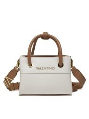 Valentino Torebka Alexia VBS5A805 Biały. Białe torebki do ręki damskie Valentino, bez wzorów, ze skóry, bez dodatków. Za 359.99 zł.