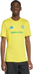 Adidas adidas Brazil 26 Jersey żółta KH2307 2XL. Żółte kurtki damskie Adidas, m, bez wzorów, z jersey, bez kaptura. Za 160.91 zł.