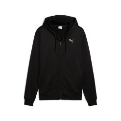 Bluza z kapturem i zamkiem błyskawicznym Puma TAD Essentials Power Fleece. Czarne bluzy męskie Puma, m, bez wzorów, z kapturem. W wyprzedaży za 173.50 zł.