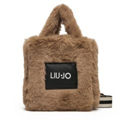 Torebka Liu Jo. Brązowe torebki do ręki damskie Liu Jo, bez wzorów, klasyczne, bez dodatków. Za 449.99 zł.