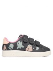 Adidas Sneakersy Advantage Base 2.0 IH9696 Szary. Szare buty sportowe chłopięce Adidas, bez wzorów, ze skóry, bez zapięcia. Za 179.99 zł.