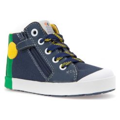 Geox Tenisówki Chłopięce Wysokie Kilwi 22 Niebieskozielone. Trampki i tenisówki chłopięce Geox. W wyprzedaży za 169.00 zł.