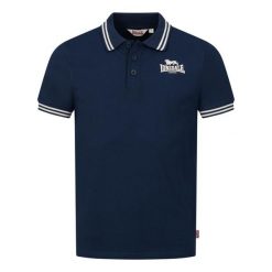 Polo Lonsdale Rhodes. Białe koszulki polo męskie Lonsdale, m, bez wzorów, bez ramiączek. Za 204.50 zł.