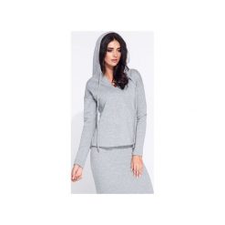 DOPASOWANA BLUZA DAMSKA Z KAPTUREM. Czerwone bluzy damskie Bien fashion, z dresówki. Za 119.00 zł.