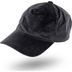 CZAPKA Emporio Armani. Czarne czapki i kapelusze męskie Emporio Armani, bez wzorów, z materiału. Za 269.00 zł.