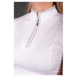 Damska koszulka konkursowa Harry's Horse Denver. Białe t-shirty damskie HARRYS HORSE, s, bez wzorów, z elastanu, eleganckie, bez kołnierzyka. Za 239.00 zł.