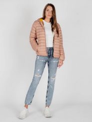 Invicta Kurtka "Down Jacket" | 4431449 | Kobieta | Cielisty, Różowy. Czerwone kurtki damskie Invicta, xxl, z aplikacjami, z poliamidu, bez kaptura. W wyprzedaży za 419.00 zł.