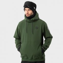 Męska kurtka snowboardowa Sporty zimowe Siroko W1 Kilimanjaro. Zielone kurtki męskie SIROKO, na zimę, l, bez wzorów, z softshellu, sportowe, bez kaptura. Za 844.00 zł.