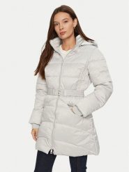 Guess Płaszcz zimowy Seline W4BL58 WGL72 Szary Regular Fit. Szare płaszcze damskie Guess, na zimę, xs, z aplikacjami, z bawełny, bez kaptura. Za 529.99 zł.