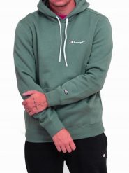 Bluza na co dzień męska CHAMPION z kapturem. Brązowe bluzy męskie Champion, m, bez wzorów, z bawełny, z kapturem. Za 239.00 zł.