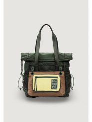 Desigual Plecak 26SAKY06 Khaki. Brązowe plecaki damskie Desigual, bez wzorów, z materiału. Za 699.99 zł.