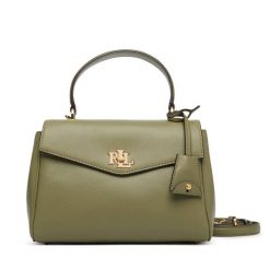 Torebka LAUREN RALPH LAUREN. Zielone torebki do ręki damskie Lauren Ralph Lauren, bez wzorów, klasyczne, bez dodatków. Za 1,799.00 zł.
