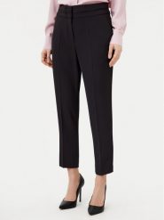 Motivi Chinosy P037Q003463N Czarny Slim Fit. Czarne spodnie materiałowe damskie Motivi, bez wzorów, z syntetyku. Za 239.99 zł.