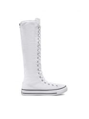 Converse Trampki Chuck Taylor All Star Xx-Hi A10456C Biały. Białe trampki i tenisówki damskie Converse, bez wzorów, z materiału, retro, bez zapięcia. Za 289.99 zł.
