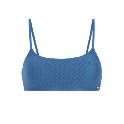 Damski top do kostiumu kąpielowego Protest Mixelifi. Niebieskie topy damskie Protest, s, bez wzorów, z materiału, bez kołnierzyka, bez ramiączek. Za 213.00 zł.