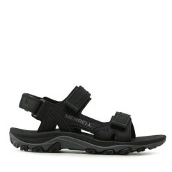 Sandały Merrell. Czarne sandały męskie Merrell, bez zapięcia. Za 259.99 zł.