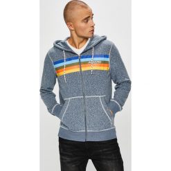 Jack & Jones - Bluza. Szare bluzy męskie Jack & Jones, z nadrukiem, z bawełny. Za 219.90 zł.
