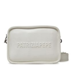 Torebka Patrizia Pepe. Białe torebki do ręki damskie Patrizia Pepe, bez wzorów, bez dodatków. Za 689.99 zł.