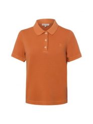 Marc O'Polo koszulka polo Kobiety Bawełna (100%) pomarańczowy, S. Brązowe koszulki sportowe damskie Marc O'Polo, s, bez wzorów, z bawełny, bez kołnierzyka, bez ramiączek. Za 229.95 zł.