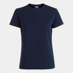 T-shirt damski Joma Desert Navy 2XL – 100% bawełna. Niebieskie koszulki sportowe damskie Joma, xl, bez wzorów, z bawełny, sportowe, bez kołnierzyka. Za 131.99 zł.