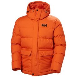 Kurtka puchowa Helly Hansen Nordic. Brązowe kurtki męskie Helly Hansen, na zimę, m, bez wzorów, z materiału, bez kaptura. Za 1,351.25 zł.