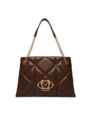 LOVE MOSCHINO Torebka JC4040PP1PLC0300 Brązowy. Brązowe torebki do ręki damskie Love Moschino, bez wzorów, ze skóry, bez dodatków. Za 1,099.00 zł.