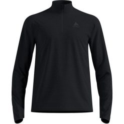 Bluza bez kaptura rozpinana Odlo Mid layer 1/2 zip ESSENTIAL THERMAL. Czarne bluzy męskie Odlo, na jesień, m, bez wzorów, z materiału, bez kaptura. Za 339.99 zł.