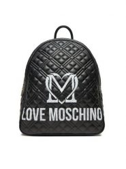 LOVE MOSCHINO Plecak JC4377PP0LKR100A Czarny. Czarne plecaki damskie Love Moschino, bez wzorów, ze skóry. Za 739.99 zł.
