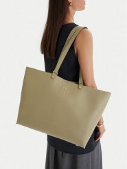 GINO ROSSI Torebka EO-LX10226 Zielony. Zielone torebki do ręki damskie Gino Rossi, bez wzorów, z materiału, bez dodatków. Za 329.99 zł.