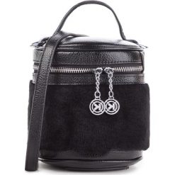 Torebka KAZAR - 36229-FS-00 Black. Czarne torebki do ręki damskie Kazar, z futra. Za 499.00 zł.