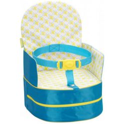 Badabulle Krzesełko/Plecak 2V1 On-The-Go Blue. Niebieskie torby i plecaki dziecięce Badabulle. Za 145.00 zł.