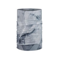 Chusta wielofunkcyjna Buff Original EcoStretch. Szare szaliki i chusty damskie Buff, na zimę, bez wzorów, z elastanu, sportowe. Za 79.00 zł.
