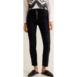 Mango - Jeansy Zipper. Jeansy damskie marki Mango. W wyprzedaży za 69.90 zł.