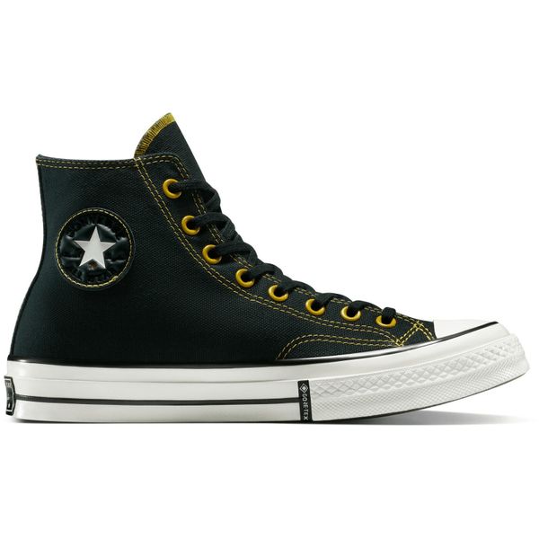 Męskie Sneakers Converse Chuck 70 GORE TEX Waterproof. Czarne buty sportowe męskie Converse, z gore-texu, bez zapięcia, na fitness i siłownię, gore-tex. Za 790.00 zł.