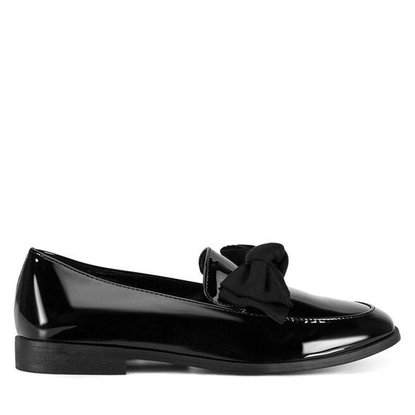 Loafersy JENNY. Czarne mokasyny damskie Jenny. Za 129.99 zł.