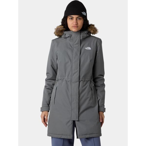 Płaszcz Zimowy Damski The North Face W Zaneck. Szare kurtki sportowe damskie The North Face, na zimę, bez wzorów, z puchu, bez kaptura, trekkingowe. Za 1,399.00 zł.