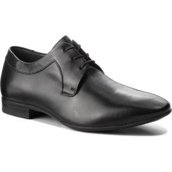 Półbuty GINO ROSSI - Eliot MPV114-258-E100-9900-0 99. Czarne eleganckie półbuty Gino Rossi, ze skóry, bez zapięcia. W wyprzedaży za 199.00 zł.