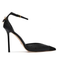 Szpilki Elisabetta Franchi. Czarne szpilki damskie Elisabetta Franchi, bez wzorów, bez obcasa, bez zapięcia. Za 2,939.00 zł.