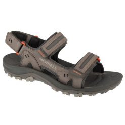 Sandały Merrell Huntington Sport Convert Sandal J036873 brązowe. Brązowe sandały męskie z gumy, bez zapięcia. W wyprzedaży za 449.89 zł.