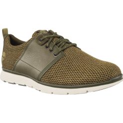 Timberland zielone Killington Leather Fabric Oxford Grape Leaf. Zielone półbuty na co dzień męskie Timberland, z gumy, bez zapięcia. W wyprzedaży za 469.00 zł.