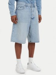 Tommy Jeans Szorty jeansowe Theo DM0DM23007 Niebieski jasny Loose Fit. Niebieskie szorty męskie Tommy Jeans, m, bez wzorów, z jeansu. Za 409.99 zł.