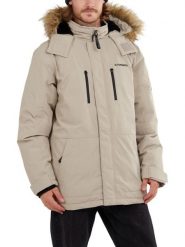 Płaszcz zimowy męski Fundango Spirit. Zielone płaszcze męskie Fundango, na zimę, m, bez wzorów, z materiału, eleganckie, długie, bez kaptura. Za 399.00 zł.