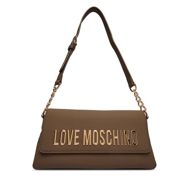 Torebka LOVE MOSCHINO. Brązowe torebki do ręki damskie Love Moschino, bez wzorów, klasyczne, bez dodatków. Za 439.00 zł.
