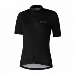 Koszulka damska Shimano Element. Czarne koszulki sportowe damskie Shimano, l, bez wzorów, bez kołnierzyka, bez ramiączek, rowerowe. Za 263.00 zł.