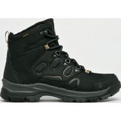 Jack Wolfskin - Buty. Czarne trekkingi męskie Jack Wolfskin, z materiału. W wyprzedaży za 449.90 zł.