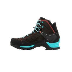 Buty damskie Salewa Mountain Trainer Mid GTX. Czarne obuwie sportowe damskie Salewa, bez wzorów, trekkingowe. W wyprzedaży za 867.35 zł.