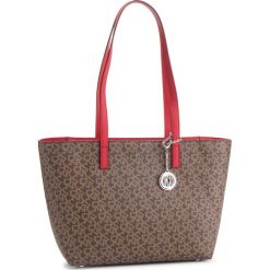 Torebka DKNY - Bryant Lg Zip Tote R74AJ014 Mocha Logo-Rouge 253. Brązowe torebki do ręki damskie DKNY, ze skóry ekologicznej. Za 809.00 zł.